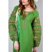 Embroidered boho dress "Fairy Story" Kiwi
